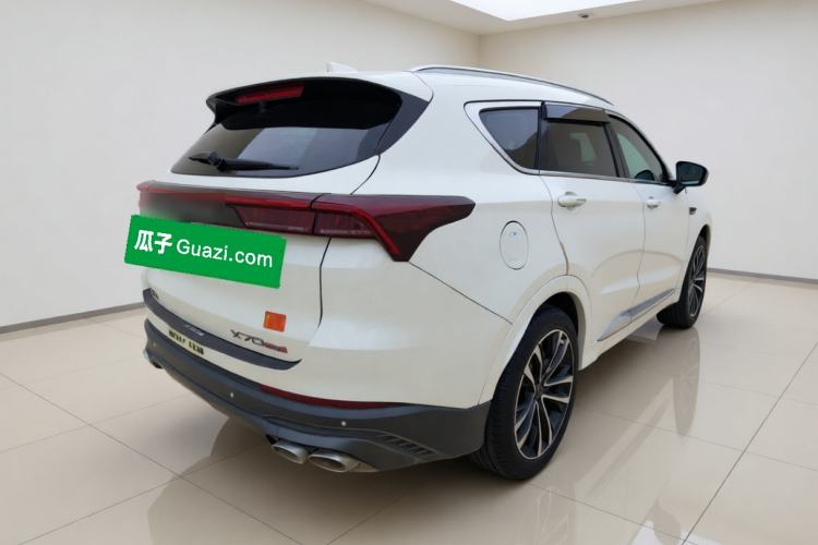 Used JETOUR X70 PLUS 2021 1.6T DCT Pro 7-seater Rear Right 45 Deg