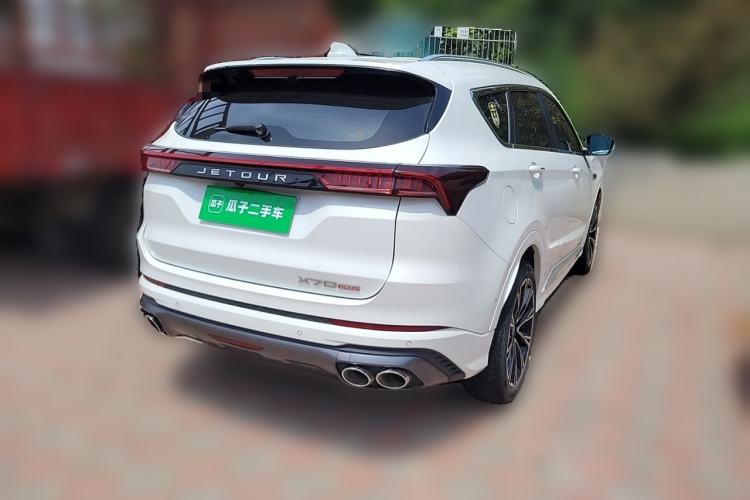 Used JETOUR X70 PLUS 2021 Zhuge 1.6T DCT Kongming 5-Seater Rear Right 45 Deg