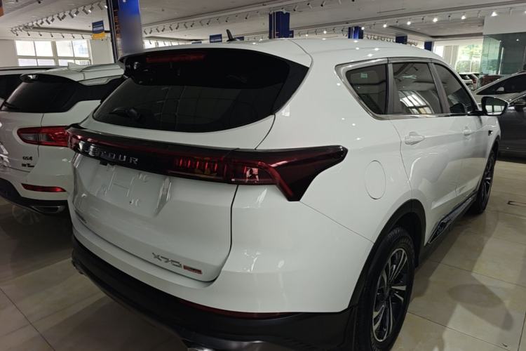 Used JETOUR X70 PLUS 2021 1.5T DCT Fire 5-Seater Rear Right 45 Deg