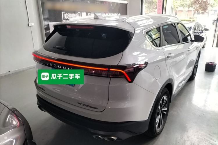 Used JETOUR X70 PLUS 2021 1.6T DCT Star 7-Seater Rear Right 45 Deg