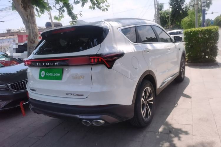 Used JETOUR X70 PLUS 2021 1.5T DCT Mountain 5-Seater Rear Right 45 Deg