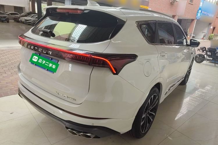 Used JETOUR X70 PLUS 2021 1.6T DCT Base 5-Seater Rear Right 45 Deg