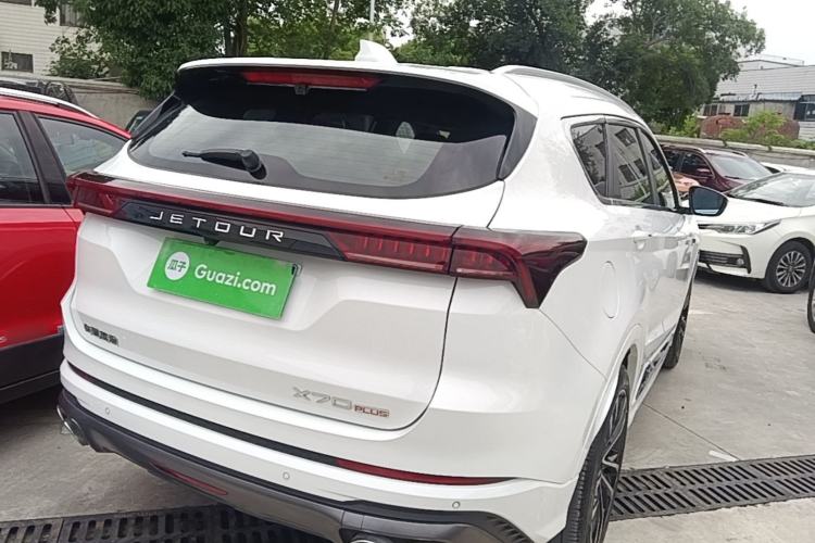 Used JETOUR X70 PLUS 2021 1.6T DCT Pro+ 7-Seater Rear Right 45 Deg