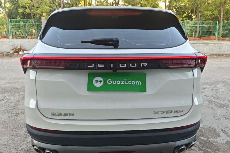 Used JETOUR X70 PLUS 2021 1.5T Manual Wind 5-Seater Rear