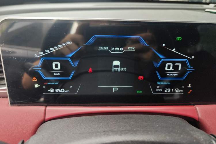 Used JETOUR X70 PLUS 2022 1.5T CVT Mountain 5-Seater Instrument Cluster