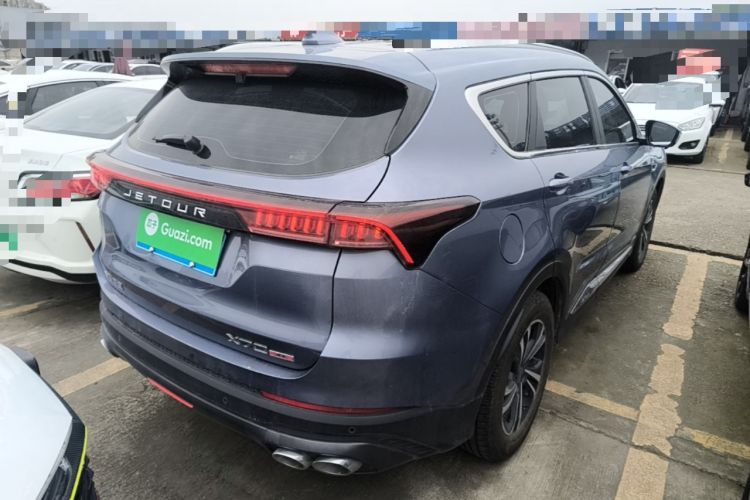 Used JETOUR X70 PLUS 2022 1.5T CVT Mountain 7-Seater Rear Right 45 Deg