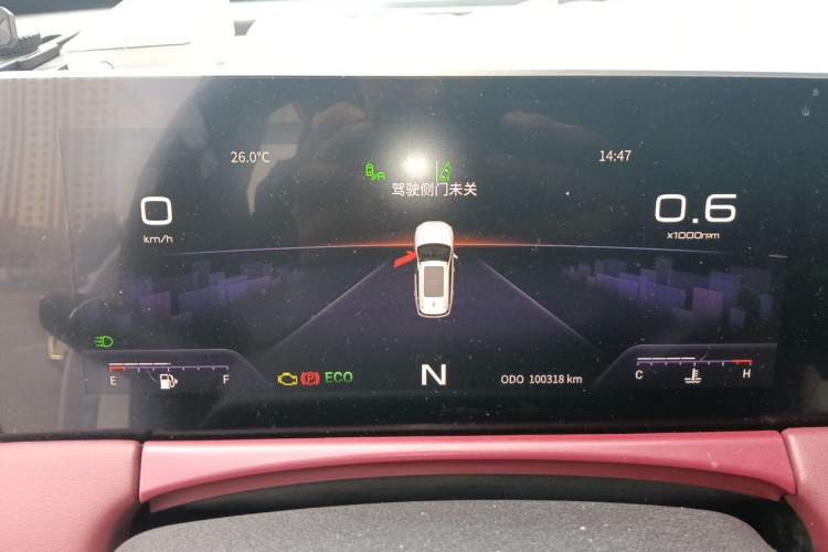Used JETOUR X70 PLUS 2022 1.5T CVT Mountain 5-Seater Instrument Cluster