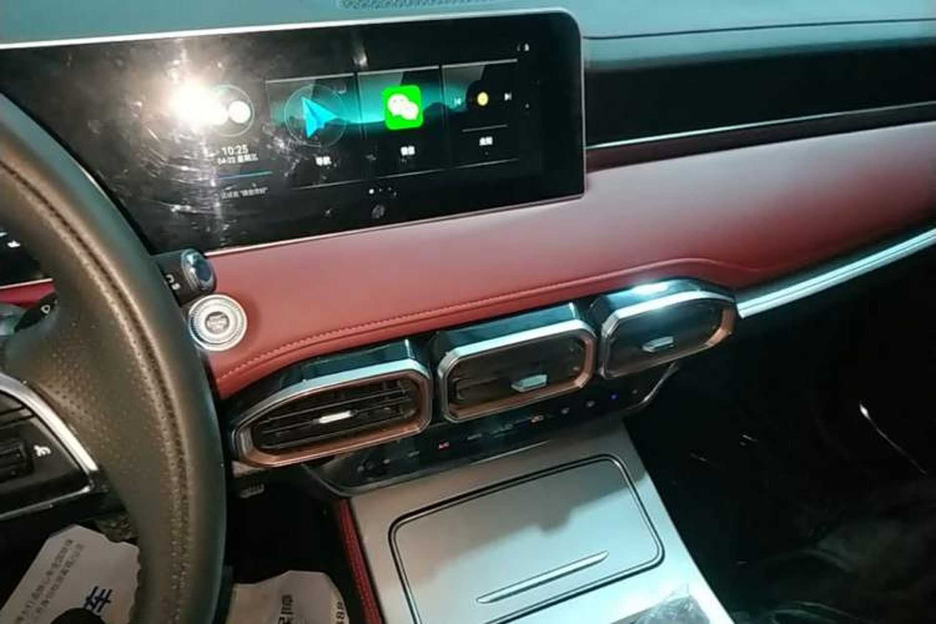 Used JETOUR X70 PLUS 2023 1.5T DCT Ziqiang PRO 5-Seater Audio And AC Panel