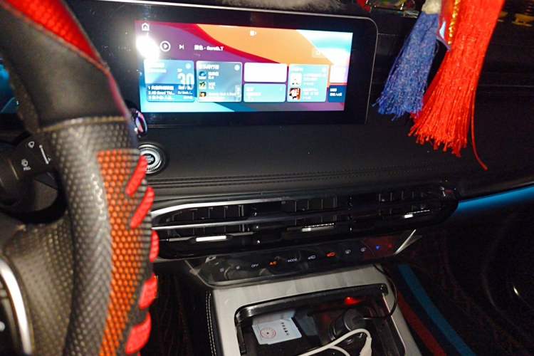 Used JETOUR X70 PLUS 2023 1.5T DCT Brave PLUS 5-Seater Audio And AC Panel
