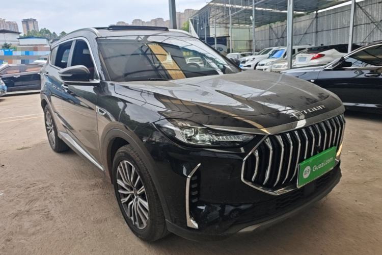 Used JETOUR X70 PLUS 2023 1.5T DCT Brave PLUS 7-Seater Front Right 45 Deg