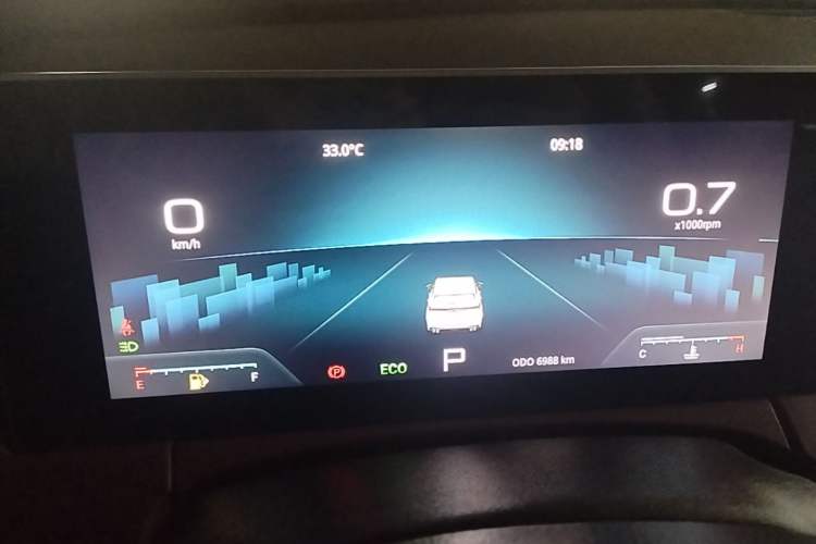 Used JETOUR X70 PLUS 2023 1.5T DCT Brave PLUS 5-Seater Instrument Cluster