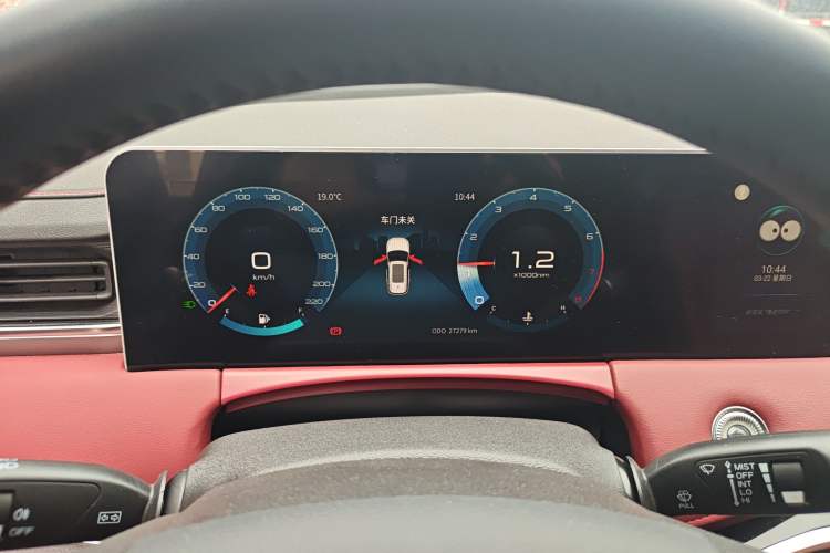 Used JETOUR X70 PLUS 2023 1.5T Manual Self-Reliant 5-Seater Instrument Cluster