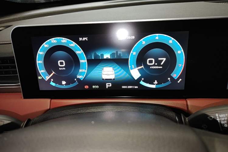 Used JETOUR X70 PLUS 2023 1.5T DCT Ziqiang PRO+ 5-Seater Instrument Cluster