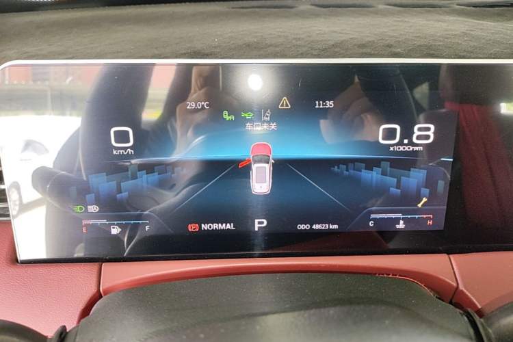 Used JETOUR X70 PLUS 2023 1.6T DCT Stronger PRO+ 5-Seater Instrument Cluster