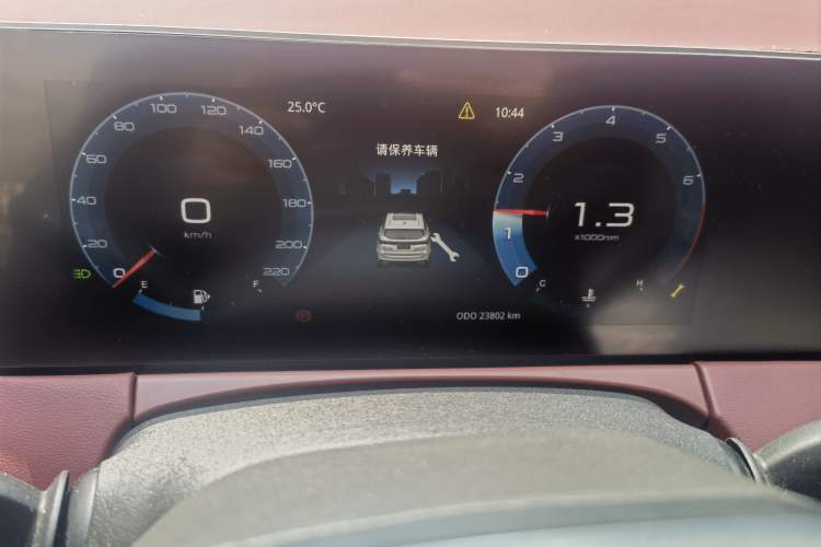 Used JETOUR X70 PLUS 2023 1.6T DCT Stronger PLUS 5-seater Instrument Cluster