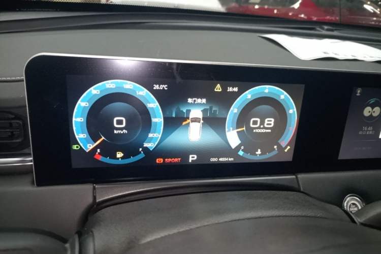 Used JETOUR X70 PLUS 2023 1.5T DCT Ziqiang PRO 5-Seater Instrument Cluster