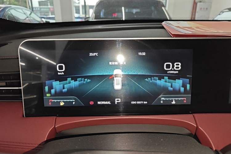 Used JETOUR X70 PLUS 2023 1.6T DCT Stronger 5-Seater Instrument Cluster