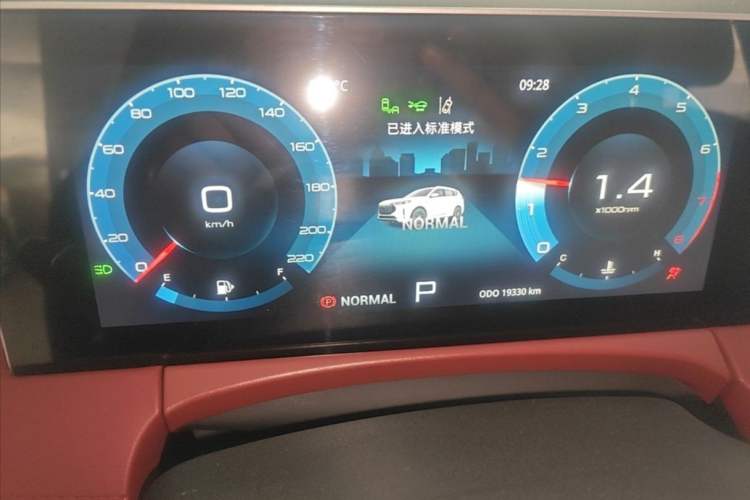 Used JETOUR X70 PLUS 2023 1.6T DCT Stronger PRO 5-Seater Odometer Close Up