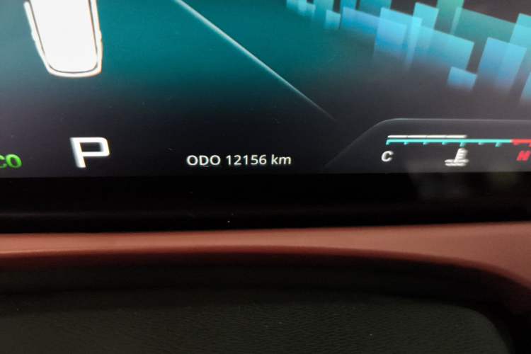 Used JETOUR X70 PLUS 2023 1.5T DCT Brave PLUS 7-Seater Odometer Close Up