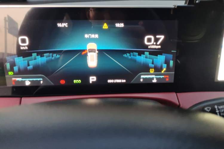 Used JETOUR X70 PLUS 2023 1.5T DCT Brave PLUS 5-Seater Odometer Close Up