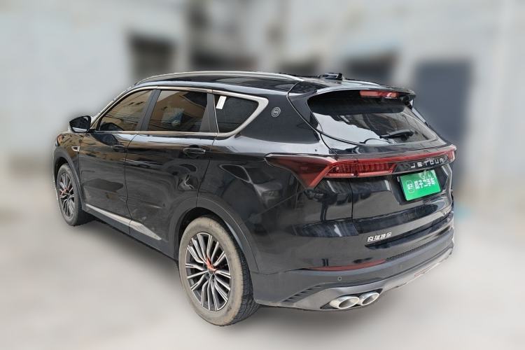 Used JETOUR X70 PLUS 2023 1.5T DCT Brave PLUS 7-Seater Rear Left 45 Deg