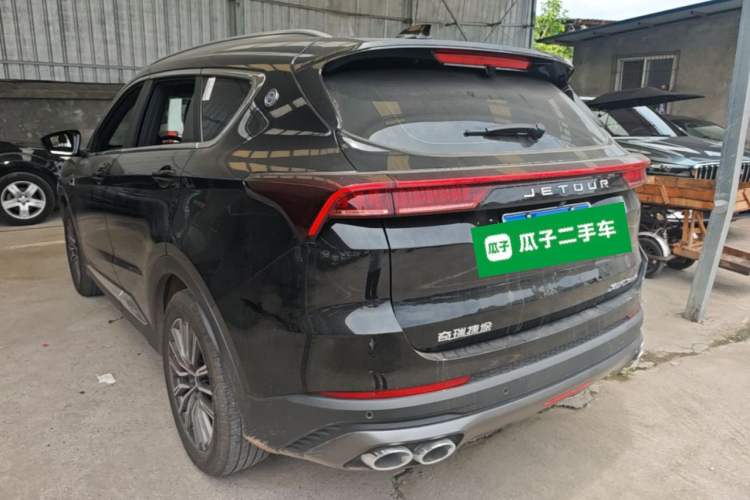 Used JETOUR X70 PLUS 2023 1.5T DCT Brave PLUS 7-Seater Rear Left 45 Deg