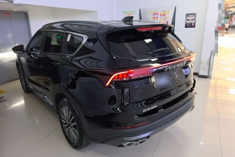 Used JETOUR X70 PLUS 2023 1.5T DCT Brave PLUS 5-Seater Rear Left 45 Deg