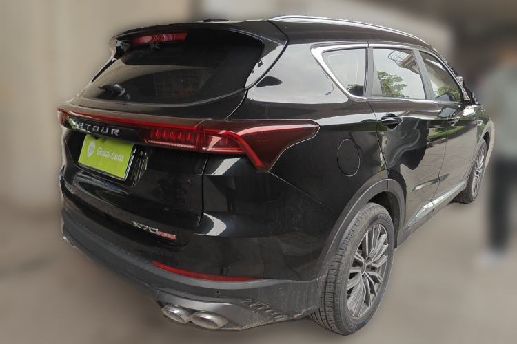 Used JETOUR X70 PLUS 2023 1.5T DCT Ziqiang PRO 5-Seater Rear Right 45 Deg