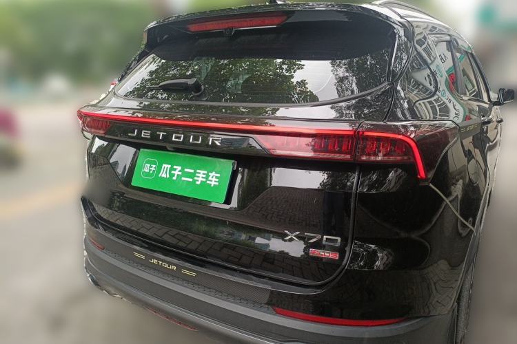 Used JETOUR X70 PLUS 2023 1.5T DCT Ziqiang PRO+ 7-Seater Rear Right 45 Deg