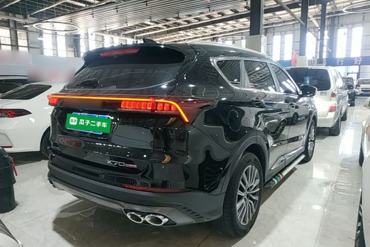 Used JETOUR X70 PLUS 2023 1.5T DCT Ziqiang PRO 5-Seater Rear Right 45 Deg