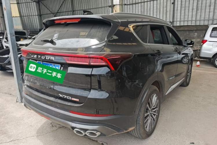 Used JETOUR X70 PLUS 2023 1.5T DCT Brave PLUS 7-Seater Rear Right 45 Deg