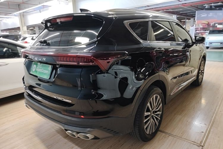 Used JETOUR X70 PLUS 2023 1.5T DCT Ziqiang PRO+ 5-Seater Rear Right 45 Deg