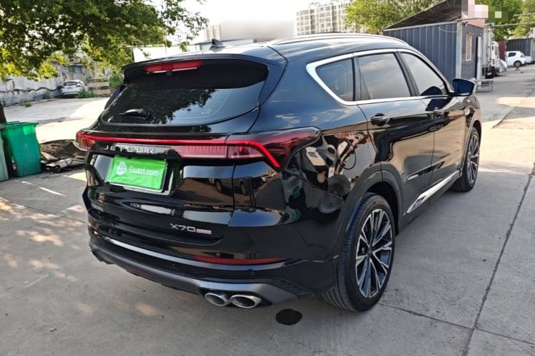Used JETOUR X70 PLUS 2023 1.6T DCT Stronger PLUS 5-seater Rear Right 45 Deg