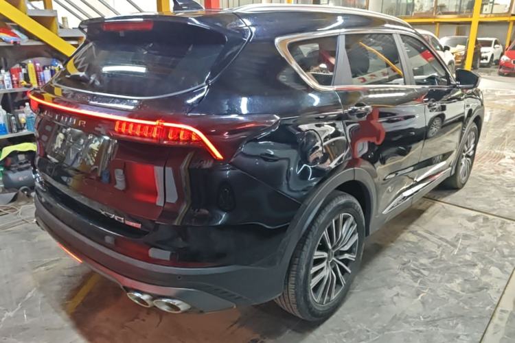 Used JETOUR X70 PLUS 2023 1.5T DCT Brave PLUS 5-Seater Rear Right 45 Deg