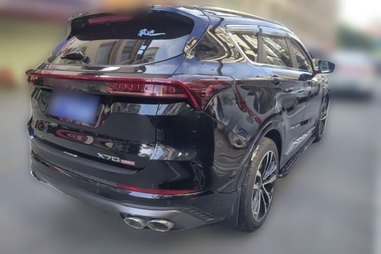 Used JETOUR X70 PLUS 2023 1.6T DCT Stronger PRO+ 7-Seater Rear Right 45 Deg