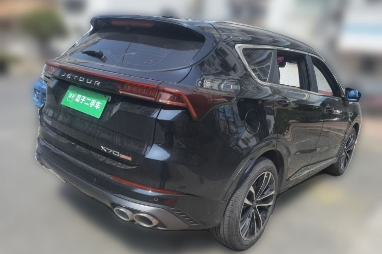 Used JETOUR X70 PLUS 2023 1.6T DCT Stronger PLUS 5-seater Rear Right 45 Deg