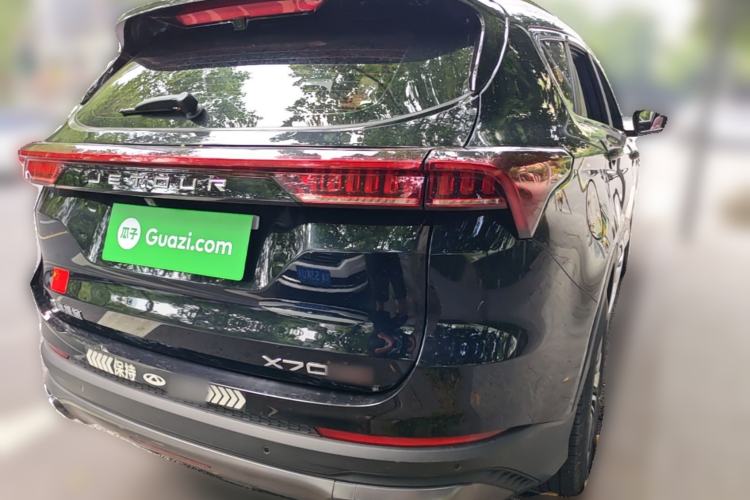 Used JETOUR X70 PLUS 2023 1.5T DCT Brave PLUS 7-Seater Rear Right 45 Deg