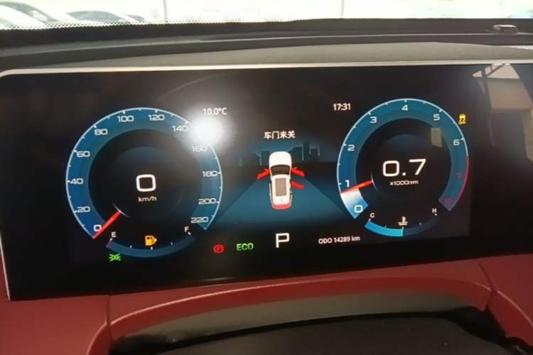 Used JETOUR X70 PLUS 2023 1.6T DCT Stronger 5-Seater Instrument Cluster