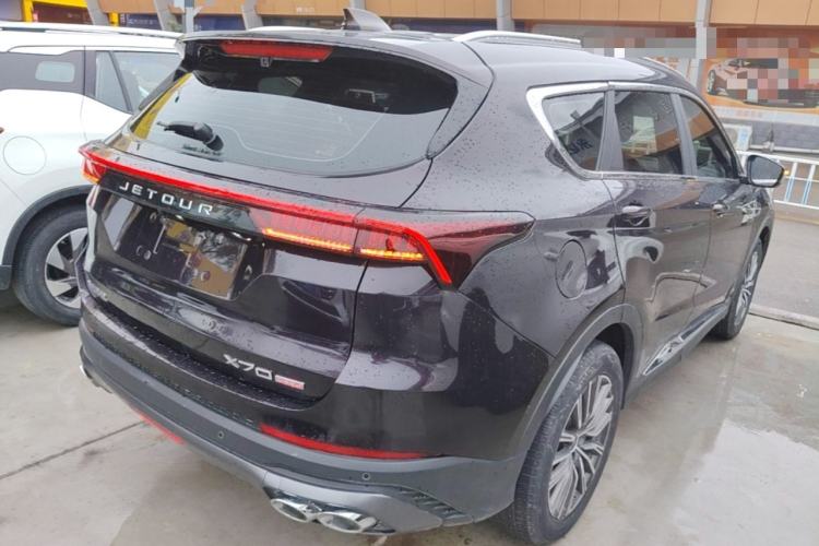 Used JETOUR X70 PLUS 2023 1.5T DCT Brave PLUS 5-Seater Rear Right 45 Deg