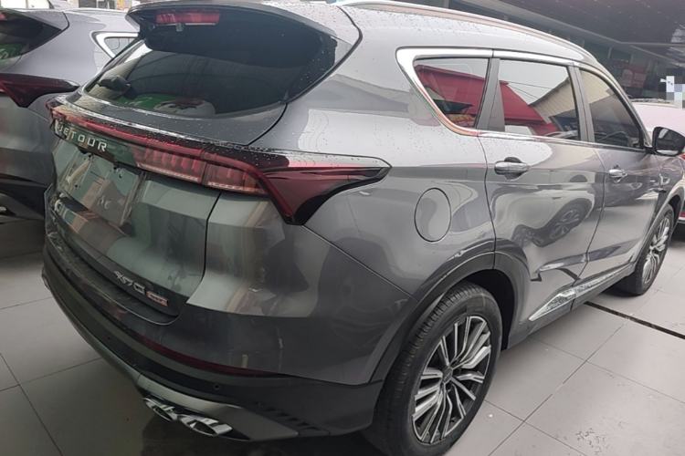 Used JETOUR X70 PLUS 2023 1.5T DCT Brave PLUS 5-Seater Rear Right 45 Deg