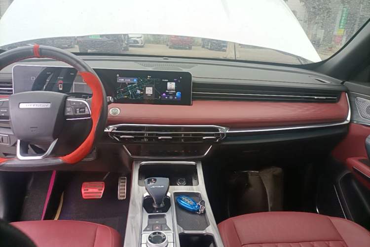Used JETOUR X70 PLUS 2023 1.5T DCT Brave PLUS 7-Seater Audio And AC Panel