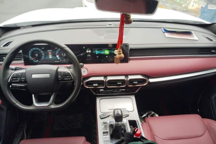 Used JETOUR X70 PLUS 2023 1.5T Manual Self-Reliant 5-Seater Audio And AC Panel