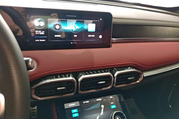 Used JETOUR X70 PLUS 2023 1.6T DCT Stronger PLUS 5-seater Audio And AC Panel