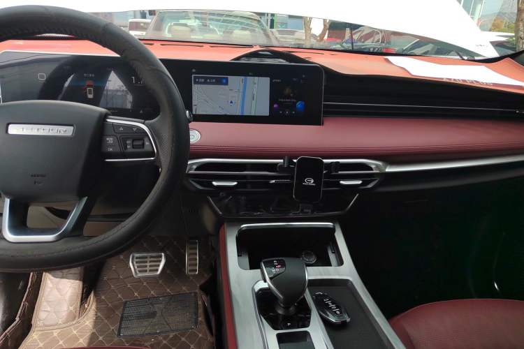 Used JETOUR X70 PLUS 2023 1.5T DCT Brave PLUS 7-Seater Audio And AC Panel