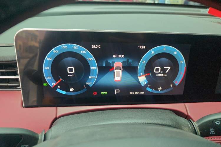 Used JETOUR X70 PLUS 2023 1.5T DCT Brave PLUS 5-Seater Instrument Cluster
