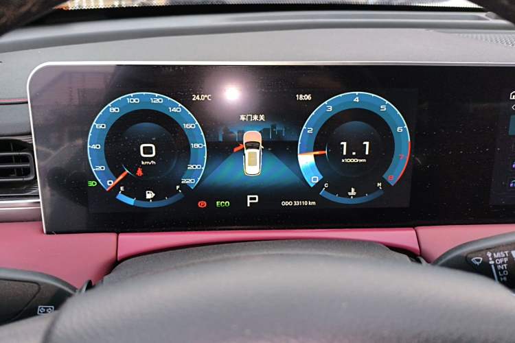 Used JETOUR X70 PLUS 2023 1.5T CVT Ziqiang MAX 5-Seater Instrument Cluster