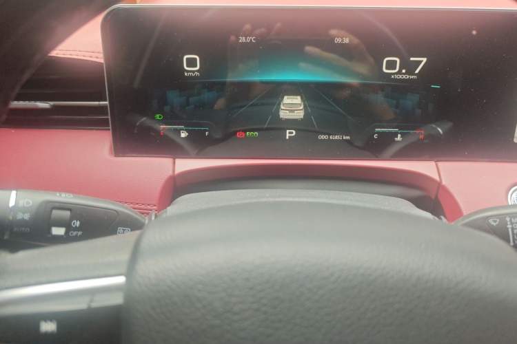 Used JETOUR X70 PLUS 2023 1.5T DCT Brave PLUS 7-Seater Instrument Cluster