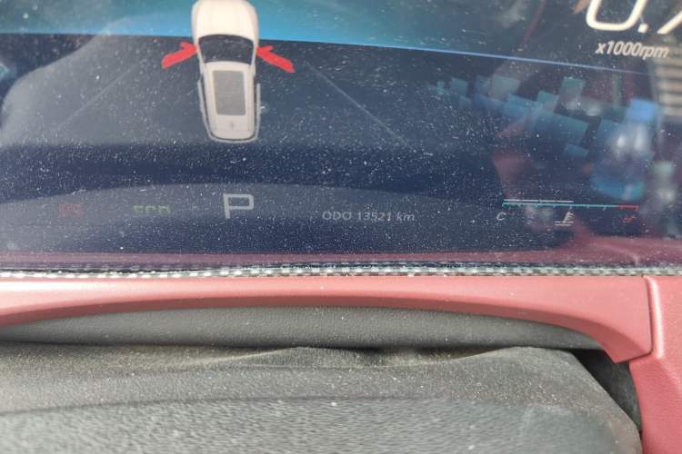 Used JETOUR X70 PLUS 2023 1.6T DCT Stronger 5-Seater Odometer Close Up