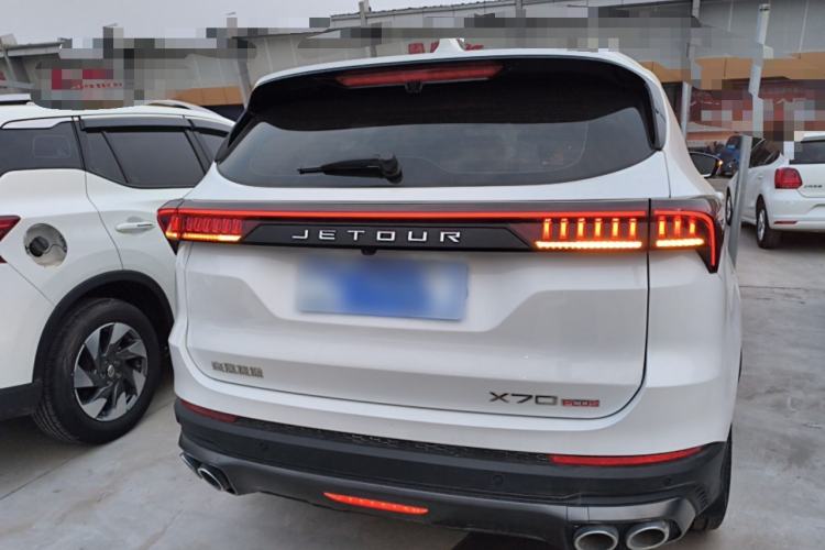 Used JETOUR X70 PLUS 2023 1.5T CVT Ziqiang MAX 5-Seater Rear