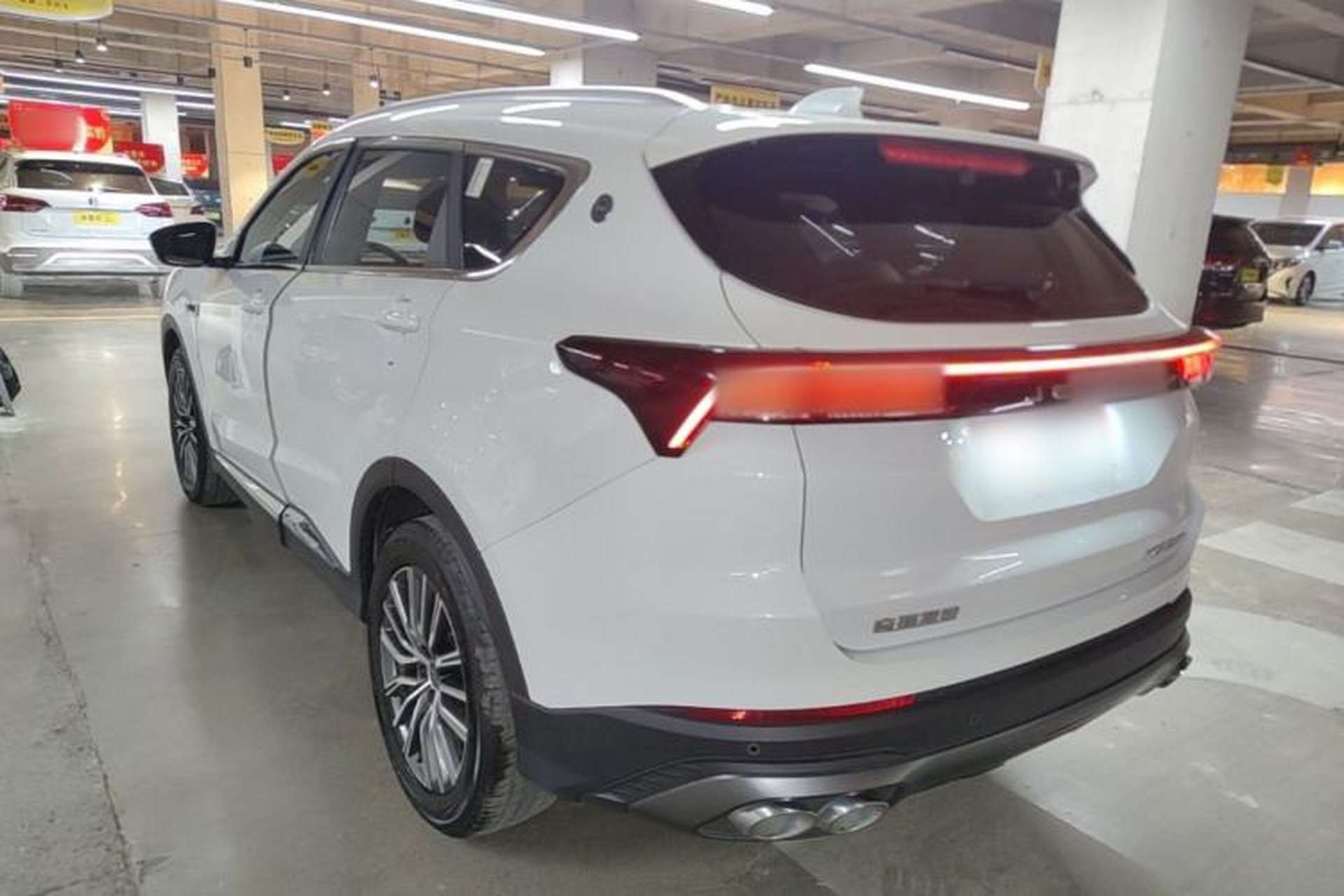 Used JETOUR X70 PLUS 2023 1.5T DCT Brave PLUS 5-Seater Rear Left 45 Deg